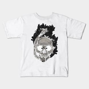 The Skull Head of Dive Kids T-Shirt